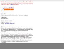 Tablet Screenshot of feine-zaehne.com